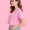 pink t-shirt