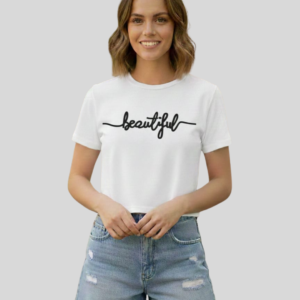 Crop T-shirt women